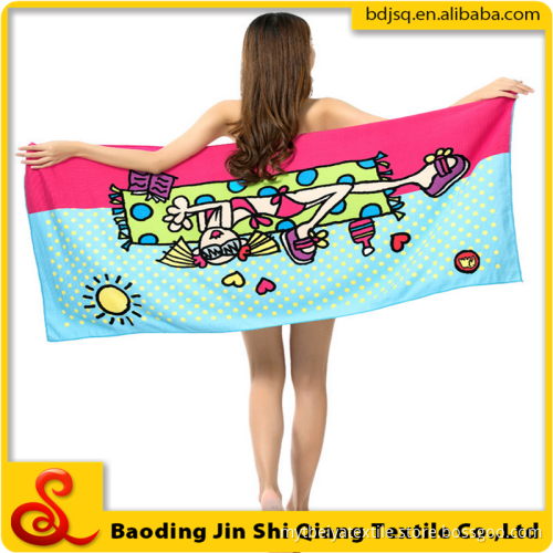 Sell like hot cakes gift beach towel Reactive print microfiber towel